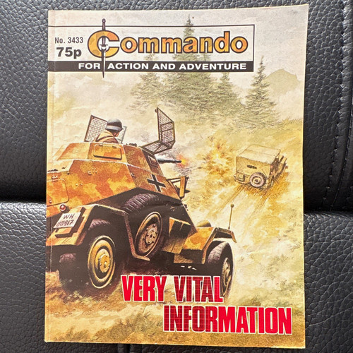 Commando comic book very - -,