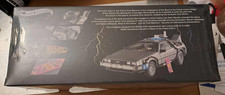 Hot Wheels 1:18 Elite Back To The Future Time Machine Delorean BCJ97 Model Car
