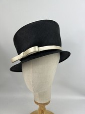Philip Treacy Black with Ivory