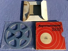 + BASF Reel 10.5' NAB 1/4' Audio Tape, Adapt for Super 8mm 1000ft Min Orig Box +