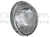 Headlamp H4 Chrome Rim Porsche