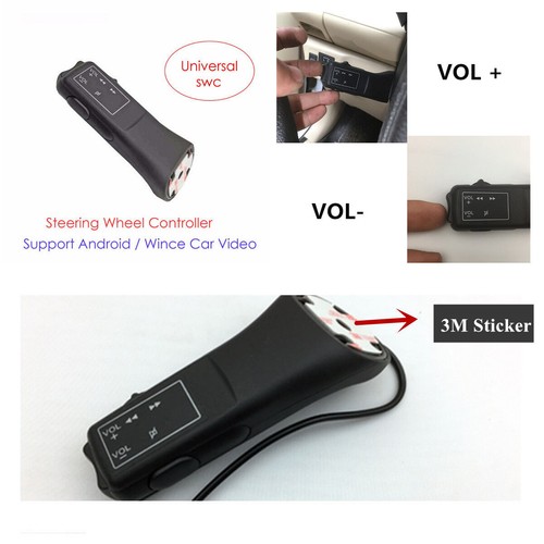 Auto car steering - steering, button