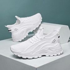 Womens Slip On Mesh Trainers