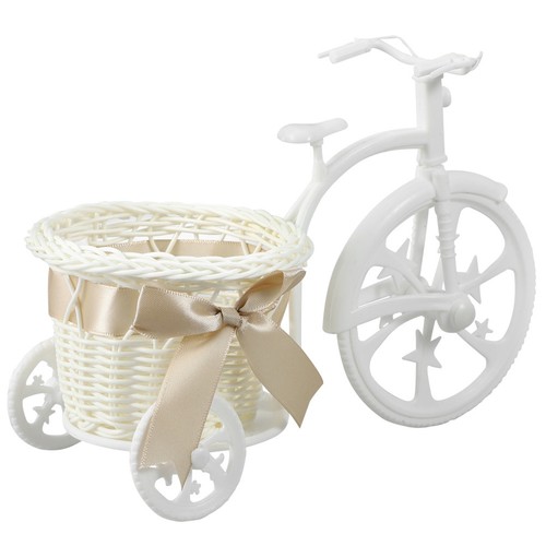 Tricycle shape basket planter - tricycle,