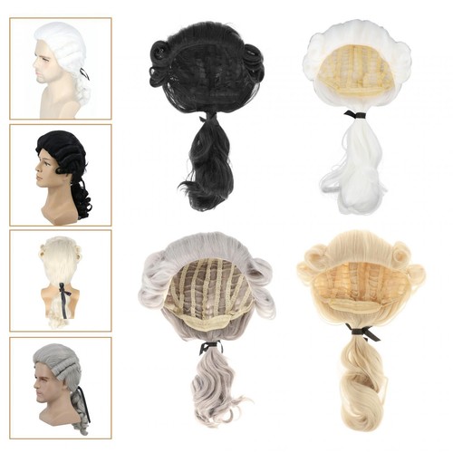 Colonial wig judge lawyer - colonial,