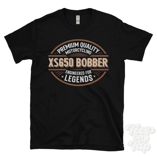 Xs650 bobber shirt - xs650,