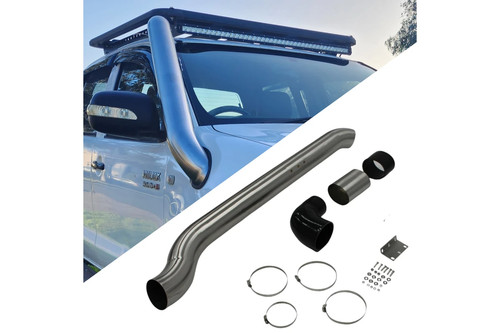 Stainless steel snorkel - stainless, for