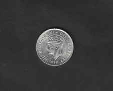1940 CYPRUS 9 PIASTRES SILVER