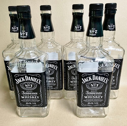 Empty jack daniels 1 litre - 6,