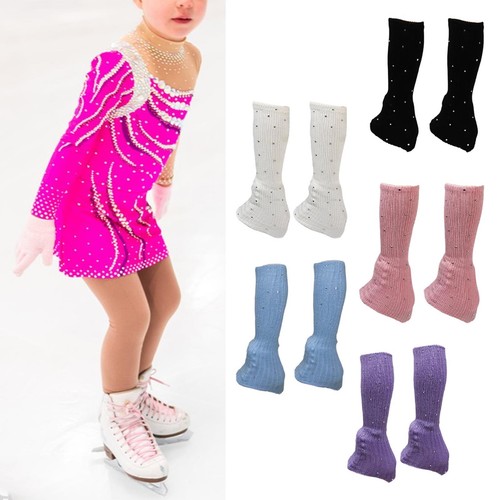 Ice skating leg warmers - ice,