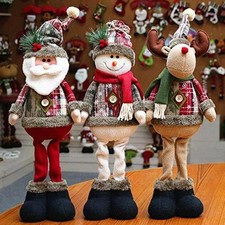 60cm Snowman Large Free Standing Dolls Christmas Ornament Home Decoration Xmas