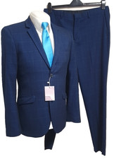 Topman mens 3 piece suit Slim