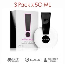 3 x Exclamation Eau de Cologne