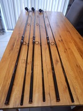 3 X GREYS X-FLITE + 50 CARP RODS 12FT 3LB