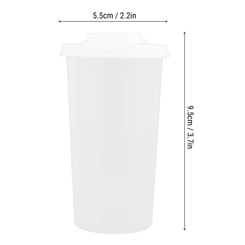 Large white salt and pepper - white,