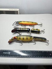 3 Classic New-Old Stock Vintage Pike/ Musky Lures.