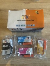 4 Ink Cartridge Replace for HP 920 XL Officejet 6500A 7000 7500A E609a Chipped