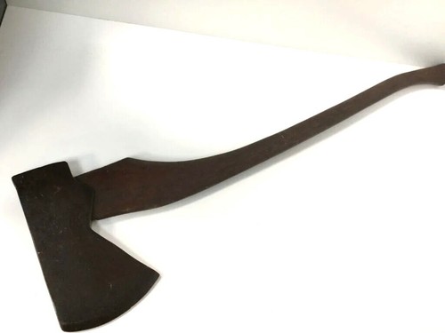 Long felling axe - long, axe.