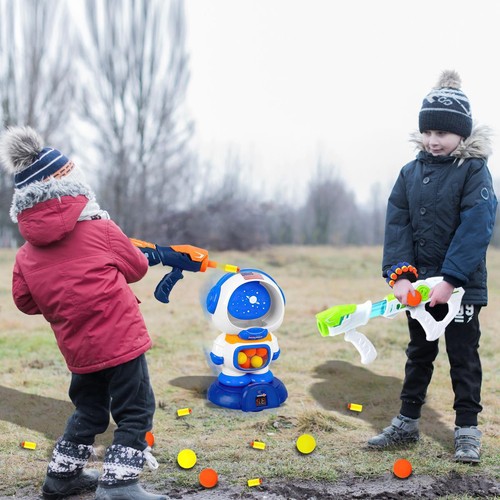 Kids space robot shooting game - kids,