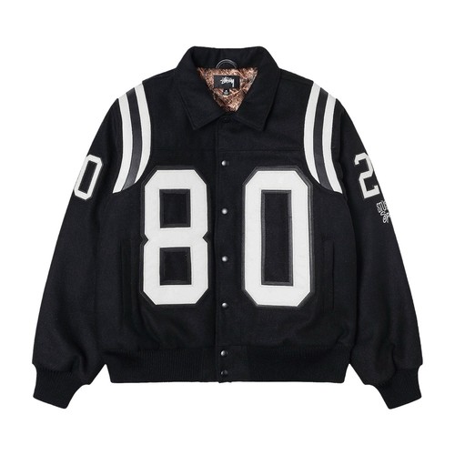 Stussy wool varsity jacket - 80,