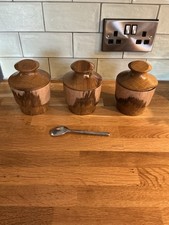 Kitchen Canisters Jars Pot Storage Coffee Sugar Tea Set