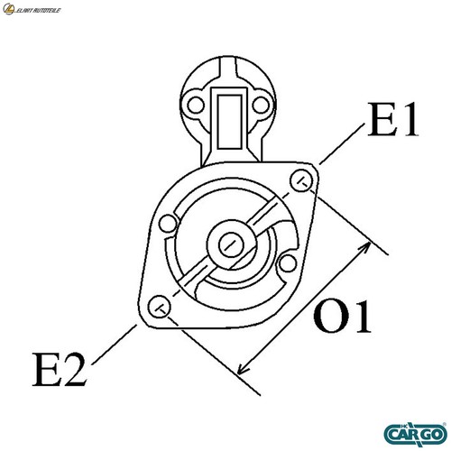 Starter 032 111 - starter,
