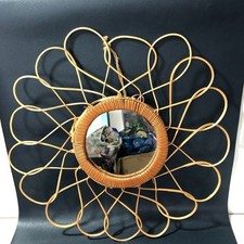 Vintage Boho Rattan Wicker