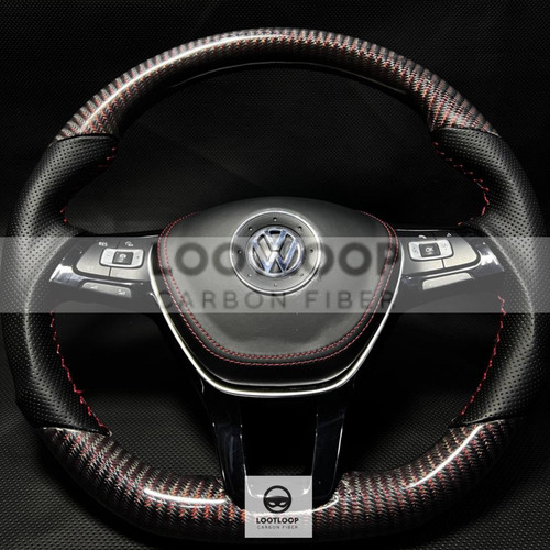Real carbon fiber - carbon, steering