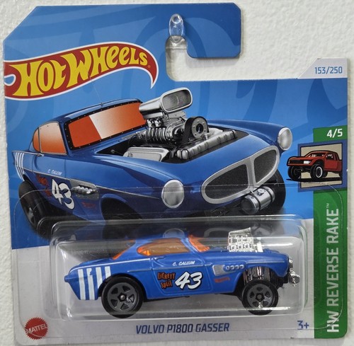 Volvo p1800 gasser blue - volvo,