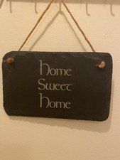 Welsh Slate Home Sweet Home