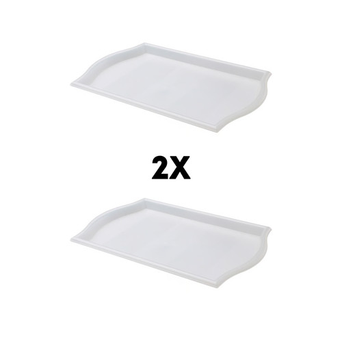 Ikea smula tray angled - 2x,