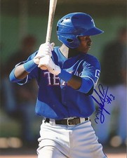 MICHAEL DE LEON TEXAS RANGERS AUTOGRAPHED SIGNED 8X10 PHOTO W/COA