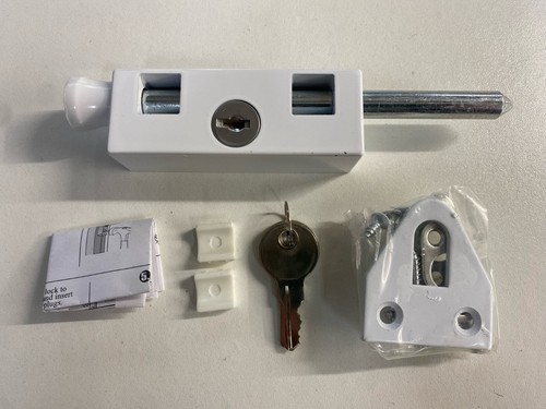Door locking security bolt - door,