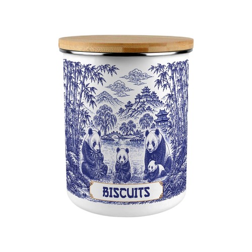 Bamboo forest pandas biscuit - bamboo,