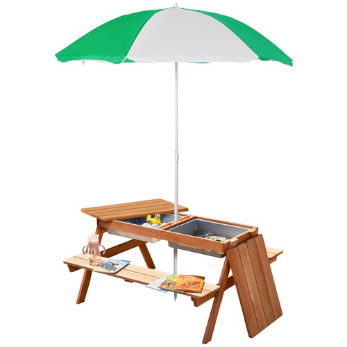 Kids picnic table with - table,