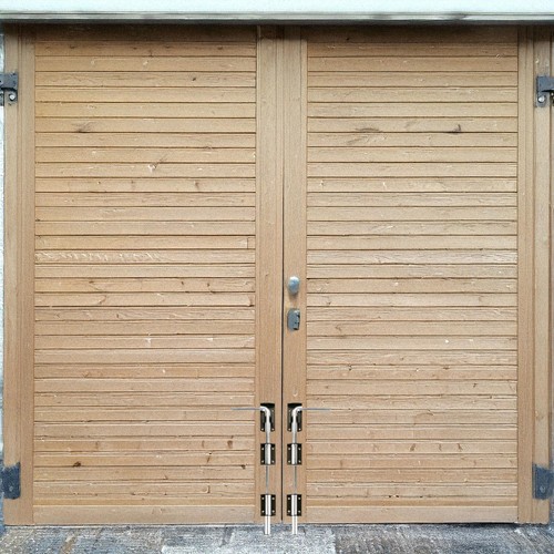 Large garden gate garage - 2x,