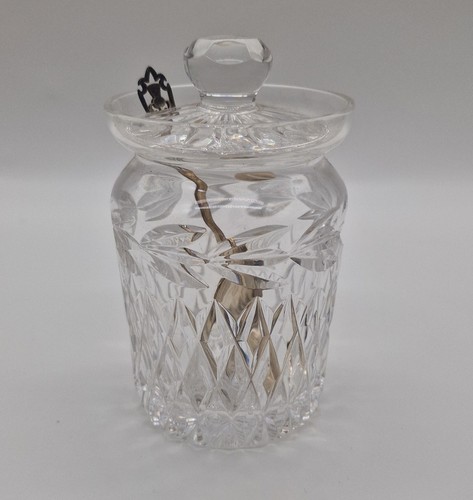 Tyrone crystal lidded preserve - tyrone,