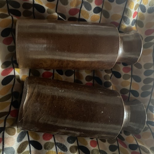 Vintage cottage salt - salt, glazed