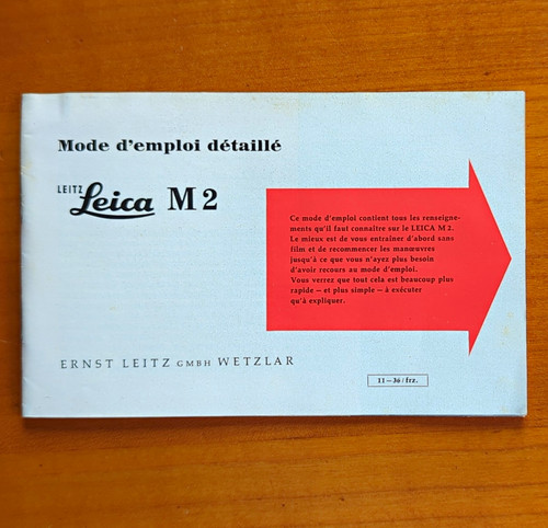 Leica rangefinder camera - m2,