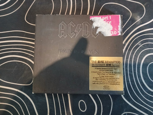 Back in black - back, cd