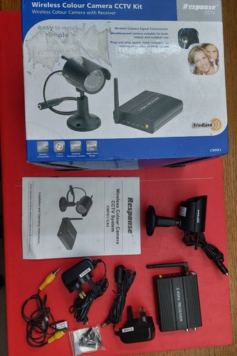 Wireless colour camera cctv - wireless,