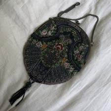 Antique floral micro beaded