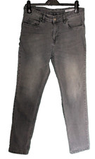 Mens Skinny Jeans Grey Denim