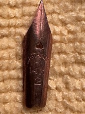 Warranted #2 l4k Gold Nib-FLEXIBLE Gold Fountain Nib