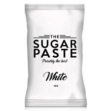 The Sugar Paste White Sugarpaste Fondant Icing for Cakes Pack Sizes 250g - 7kg