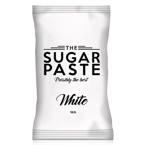 The sugar paste white - sugar,