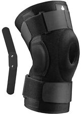 Hinged Knee Brace Adjustable Knee Brace, Compression Knee Patella . Open Patella