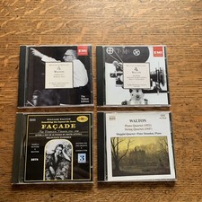 WALTON: 4-CDs (#2) *Belshazzar's Feast/Film Music/Facade/Piano & String Quartet
