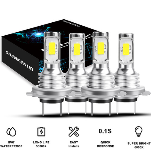 Super xenon white led - h7,