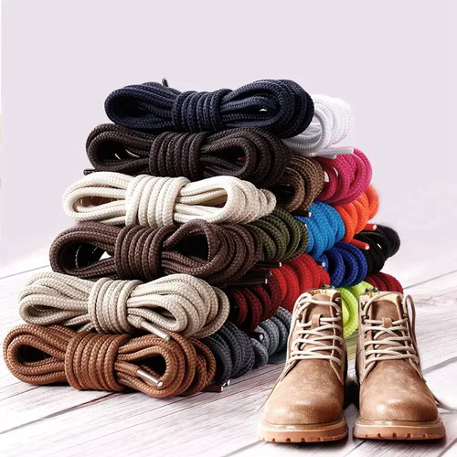 Shoe laces round hiking - round,